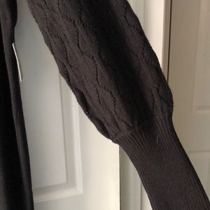 Puff Sleeve Sweater Dress